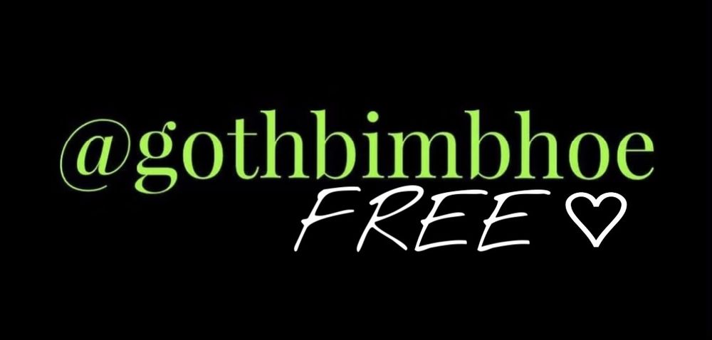 gothbimbhoefree OnlyFans profile picture