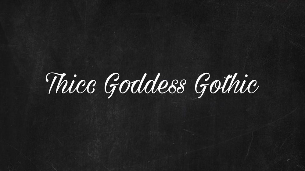 thiccgoddessgothic OnlyFans profile picture