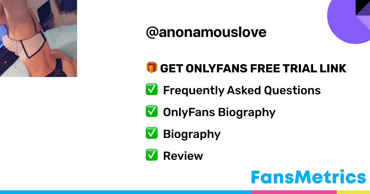 AnonamousLove - Anonamouslove OnlyFans Leaked
