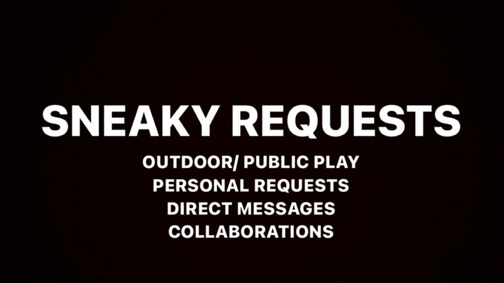 sneakyrequests OnlyFans profile picture