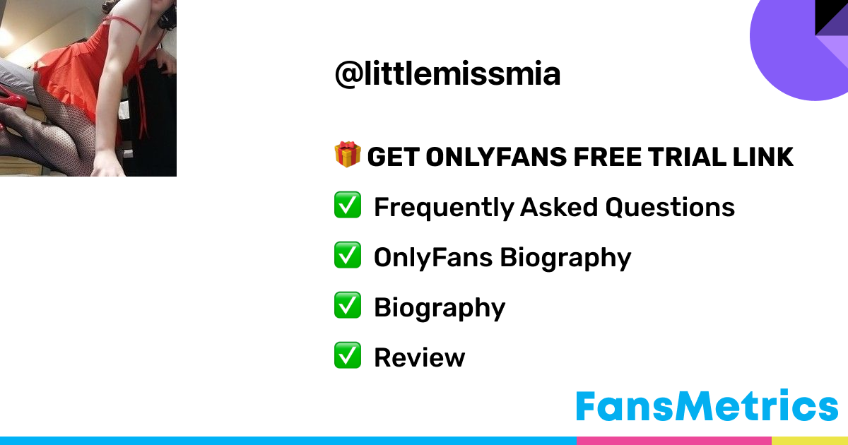 LittleMissMia - Little_miss_mia OnlyFans Leaked