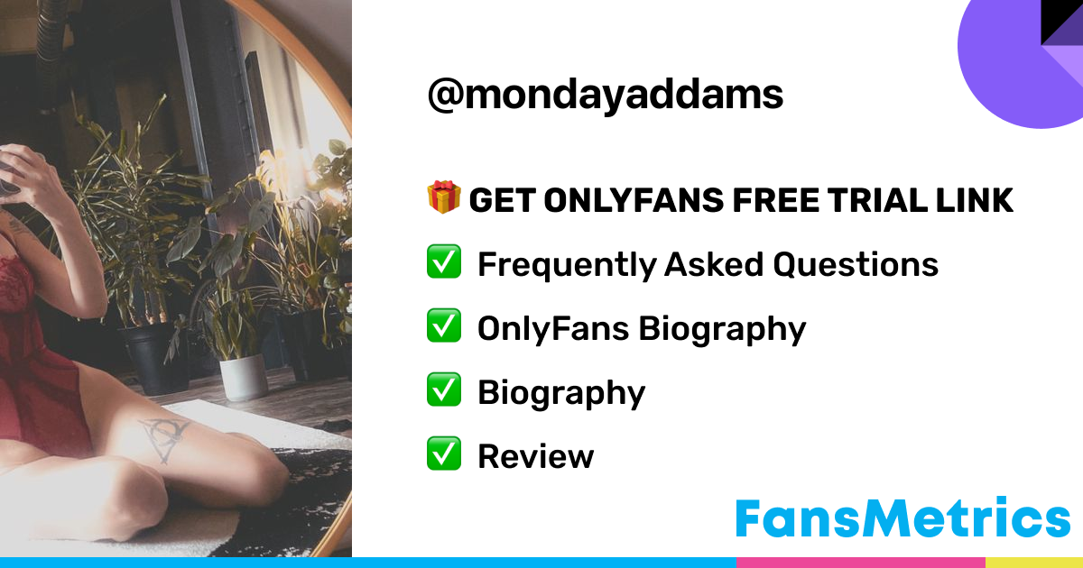 Monday Addams - Mondayaddams OnlyFans Leaked