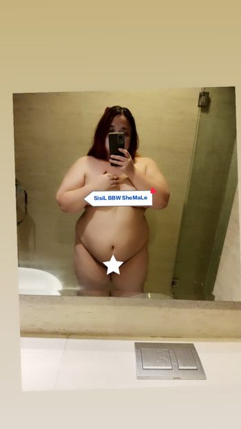 SisiL REAL BBW Shemale Indonesia
