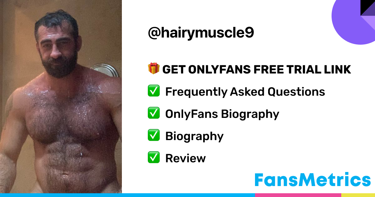 Hairy Muscle - Hairymuscle9 OnlyFans Leaked