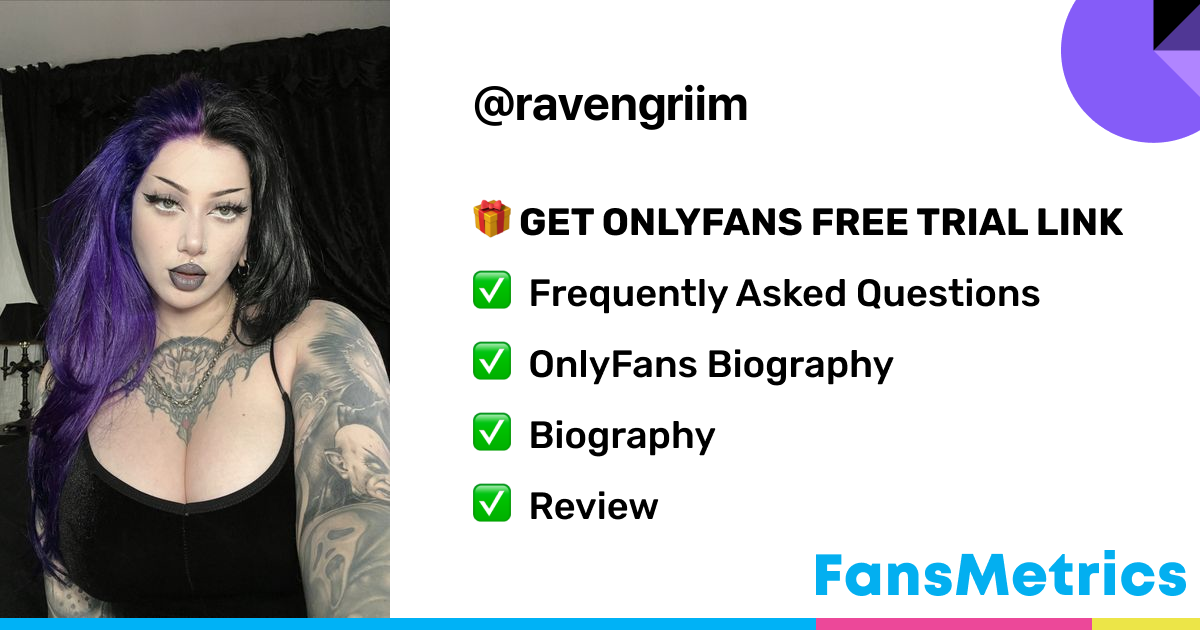 ravengriim OnlyFans Free Trial XXX Photos FansMetrics com 