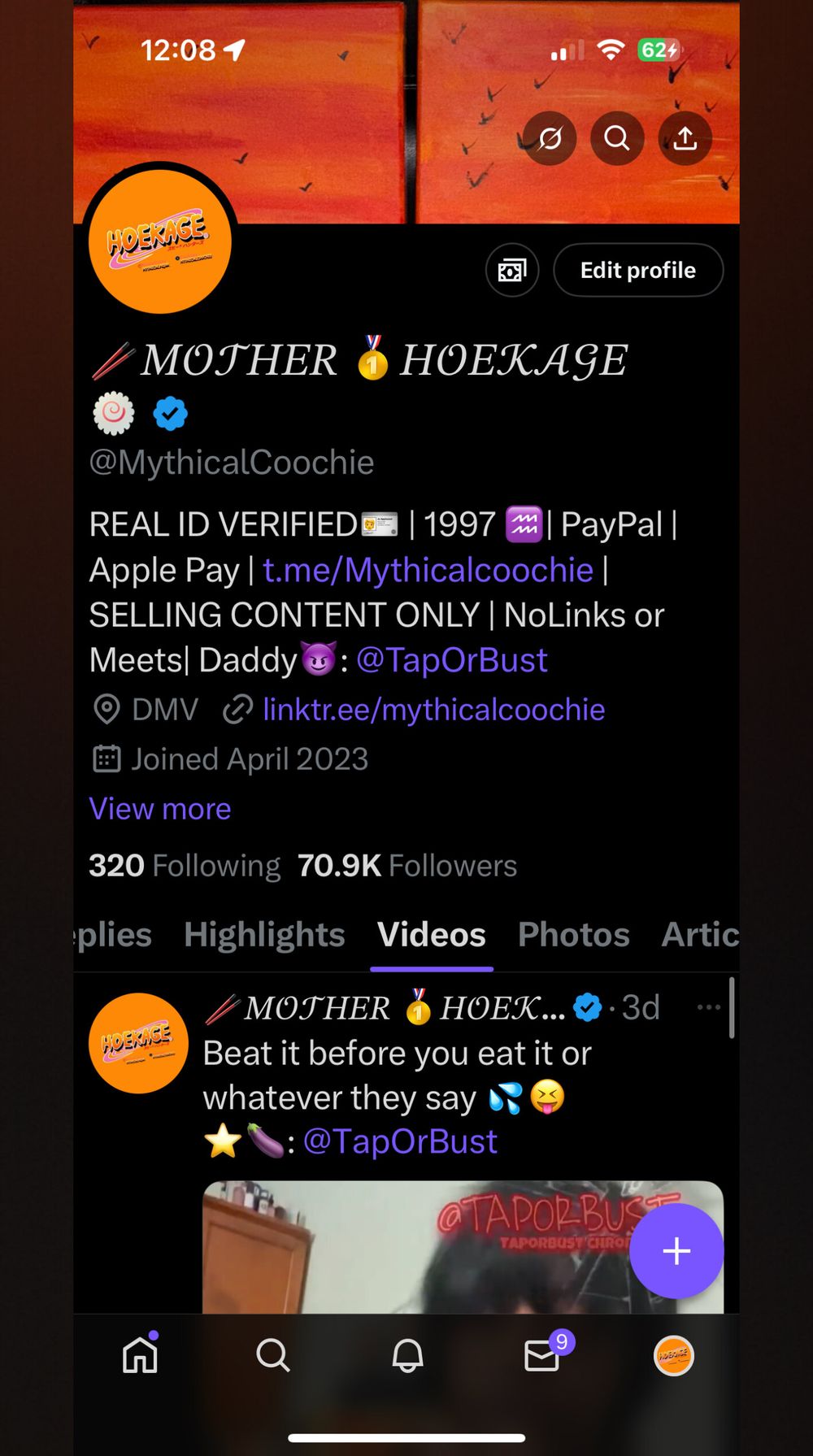 mythicalfreak OnlyFans profile picture